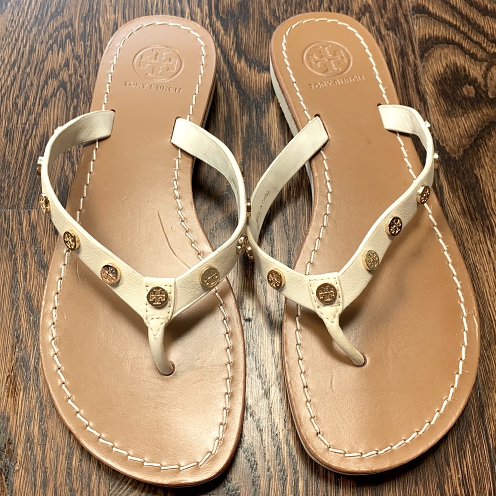New Tory Burch Sandals Flip Flops Size 8.5